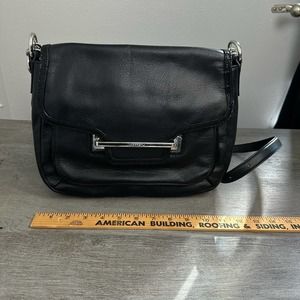 Coach Taylor Black Leather Satchel F27481